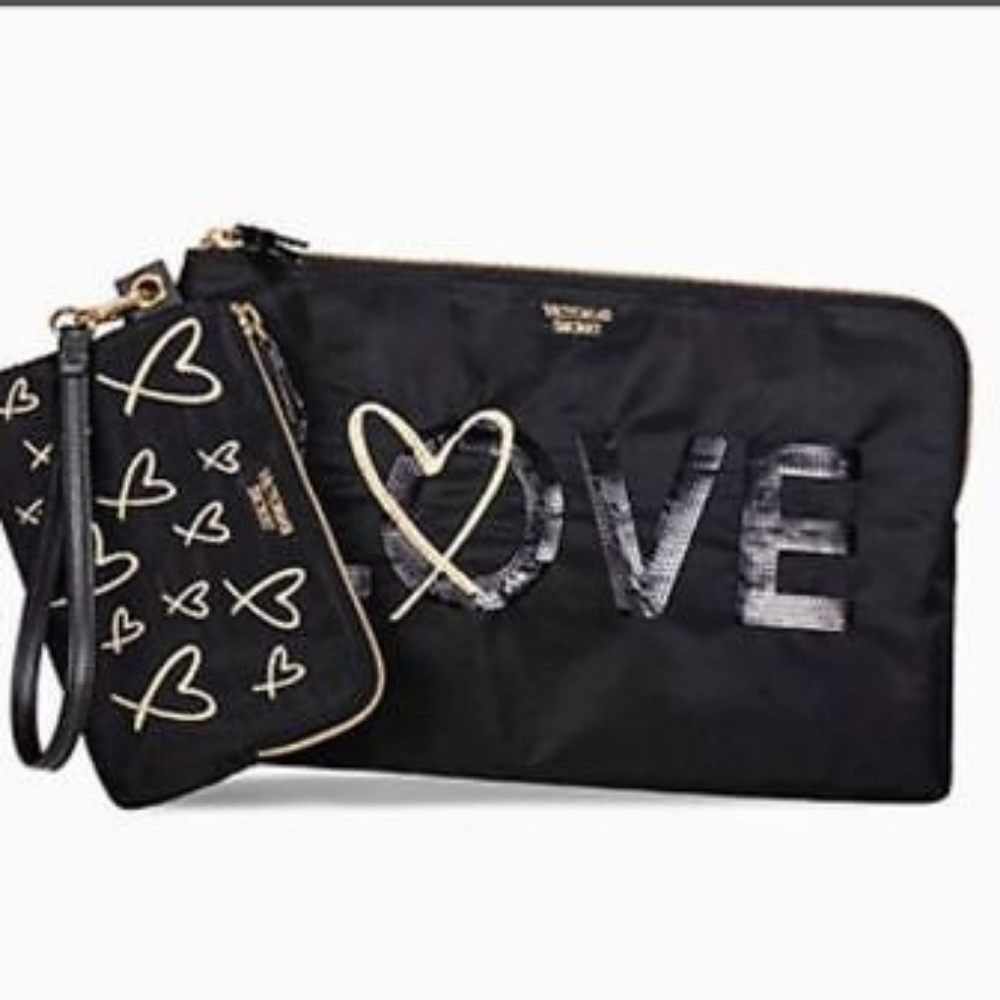 VS ltd makeup bag set